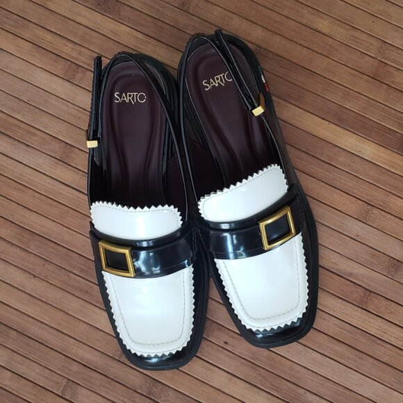 Franco Sarto Gianna Black and White NEW US size 7. - Picture 5 of 7